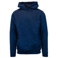 Utah State Aggie Bull Monochrome embroidered hoodie navy